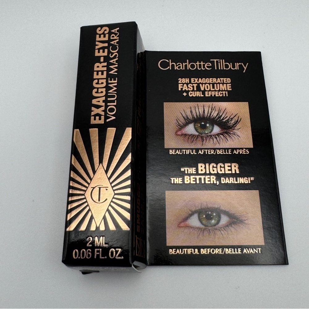 x2 Charlotte Tilbury Duo EXAGGEREYES Big Bright Eyes Filter Eyeshadow & Mascara - Picture 10 of 16